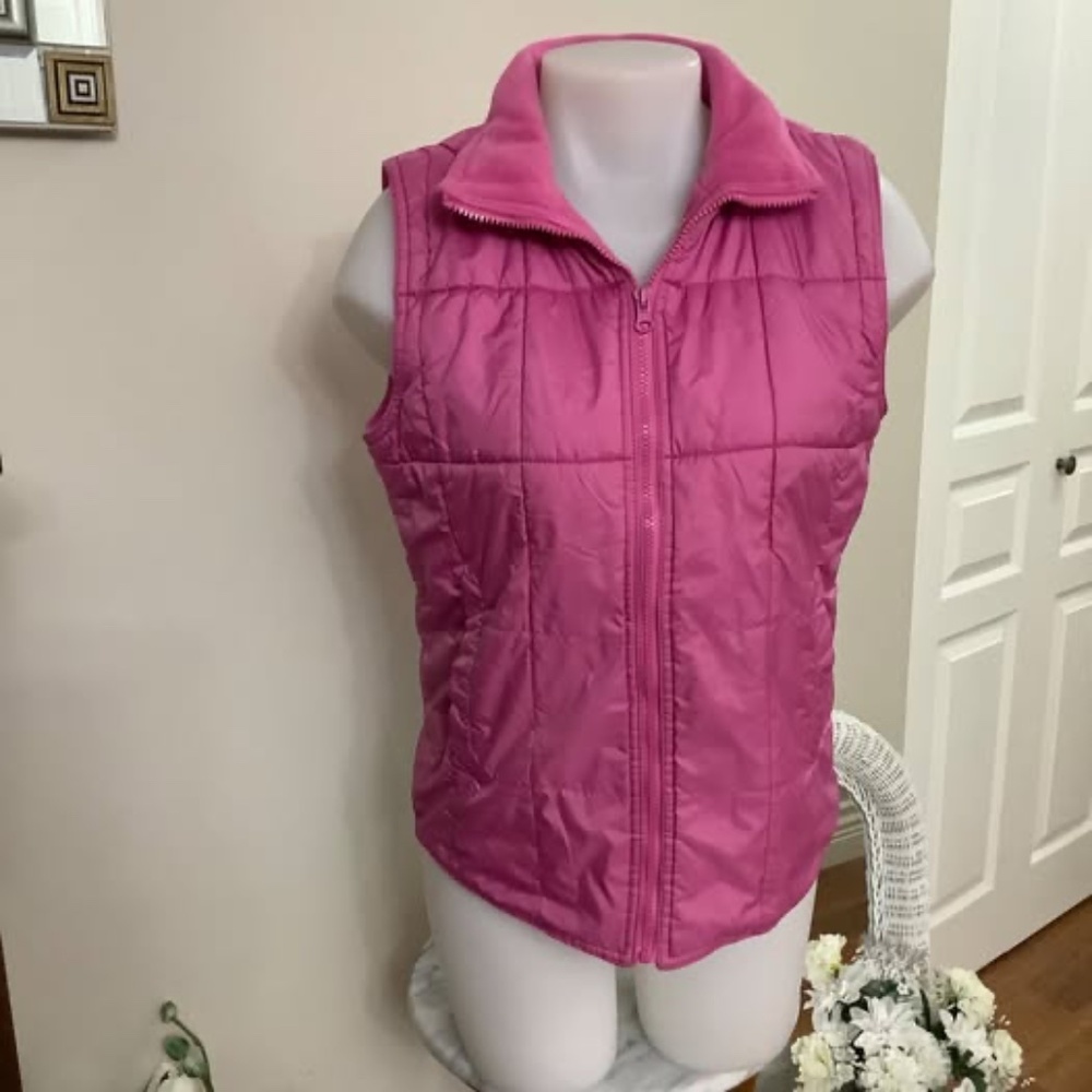 Seductions hot pink vest Medium 34/35 bust